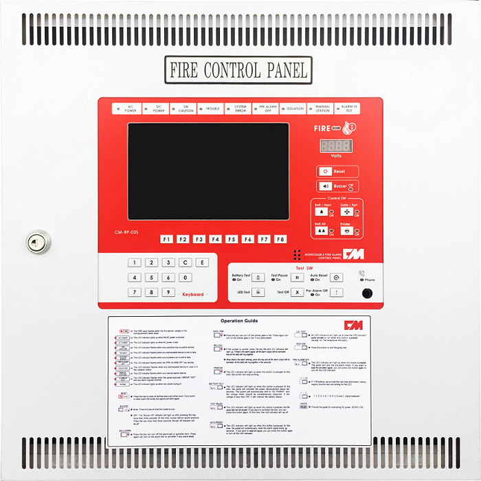 CM-RP-03SE Addressable Fire Alarm Control Panel