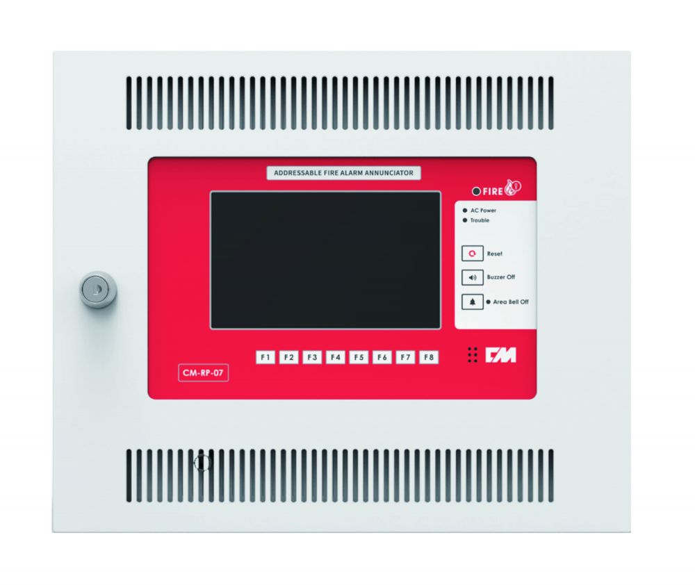 CM-RP-07 Addressable Fire Alarm Annunciator